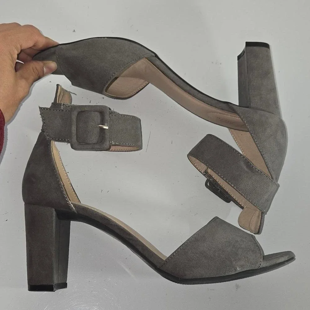 C Comfort‎ Est 1946 shoe Women's Ankle Adjustable Strap Block Heel Size 10M